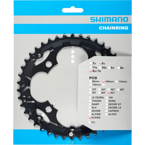 Shimano Transmission Acera FC-M361 Plateaux
