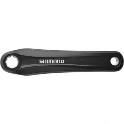 Shimano Pédaliers Alivio FC-T4010 Pédalier Octalink 9 Vitesses, Noir