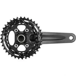 Shimano Pédaliers Deore FC-M4100 Pédalier 2x10 Vitesses 26/36T 48,8mm