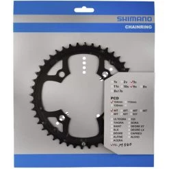 Shimano Transmission Deore FC-M540 Plateau 9 Vitesses, Noir