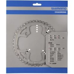 Shimano Transmission Deore FC-M540 Plateau 9 Vitesses, Argent
