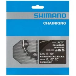 Shimano Transmission Deore XT FC-M8000 Plateau Für 40-32-22 Dents 11 Vitesses BB, Noir
