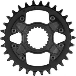 Shimano Transmission Deore XT SM-CRM85 Plateau DM 1x12 Vitesses Pour FC-M8100 | FC-M8120 | FC-M8130, Noir