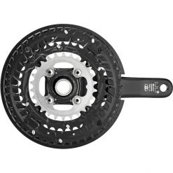 Shimano Transmission Deore XT Trekking FC-T8000 Pédalier 10 Vitesses 48-36-26 Dents, Noir