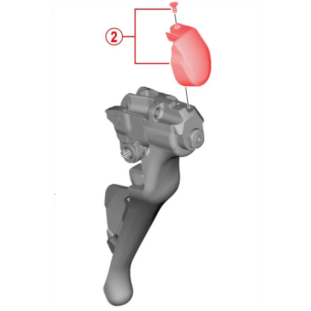 Shimano Transmission Dura-Ace ST-R9100 Protection Avant Avec Vis De Fixation Gauche
