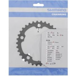 Shimano Transmission Road FC-2350 Plateau 7/8-speed, Noir