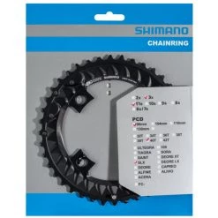 Shimano Transmission SLX FC-M7000-10 Plateau 10-fach, Noir