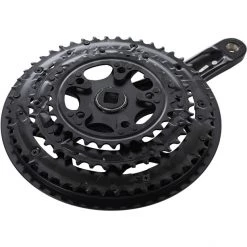 Shimano Transmission Tourney FC-A073 Pédalier 7/8-speed, Noir