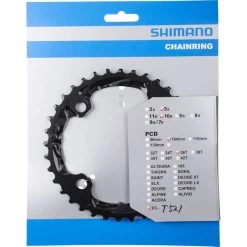 Shimano Transmission Trekking FC-T521 Plateau 10-fach, Noir