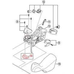 Shimano Transmission Ultegra ST-6700 Bloc De Réglage 5mm Gauche