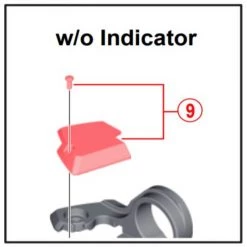 Shimano Transmission XT SL-M8000 Cache De Base Pour Levier De Vitesse Gauche