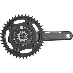 Sram Pédaliers RED AXS Quarq D1 Power Meter Crankset 40 Teeth Dub, Noir