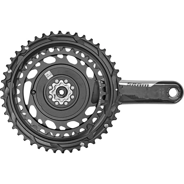 Sram Pédaliers RED D1 DUB Pédalier 46/33 Dents, Noir