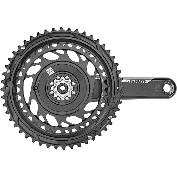 Sram Pédaliers RED D1 DUB Pédalier 48/35 Dents, Noir