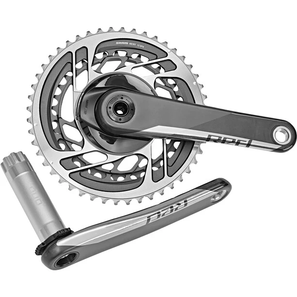 Sram Pédaliers RED D1 DUB Pédalier 48/35 Dents, Noir – Image 3