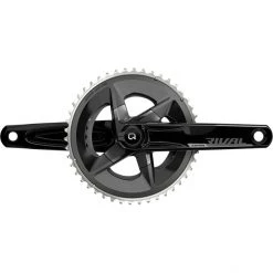 Sram Transmission Rival AXS D1 Quarq Road DUB Power Meter Crankset 2x12-speed 48/35T, Noir