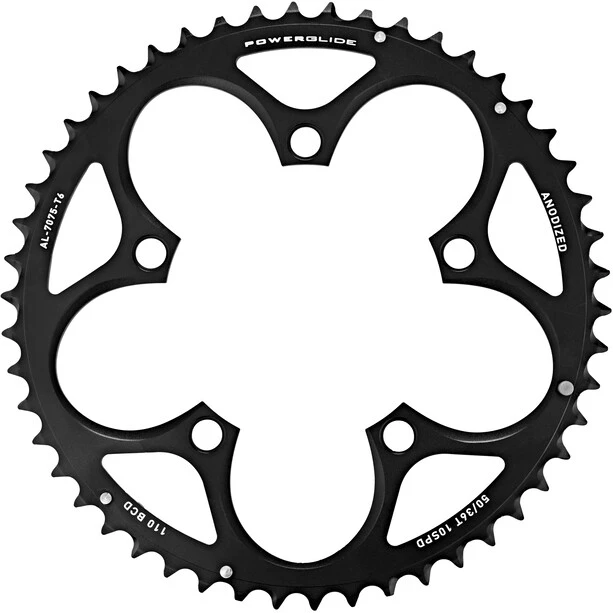 Sram Transmission Road Plateau 10 Vitesses 110 Mm, Noir