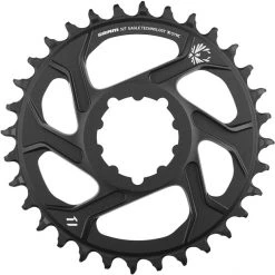 Sram Transmission X-Sync 2 Plateau Direct Mount Aluminum 12 Vitesses 6mm, Noir