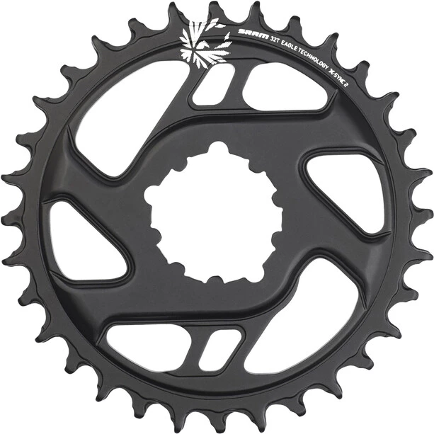 Sram Transmission X-Sync Eagle CF Plateau 3mm 12 Vitesses, Noir