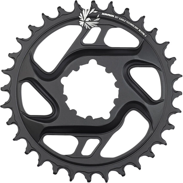 Sram Transmission X-Sync Eagle CF Plateau 6mm 12 Vitesses, Noir
