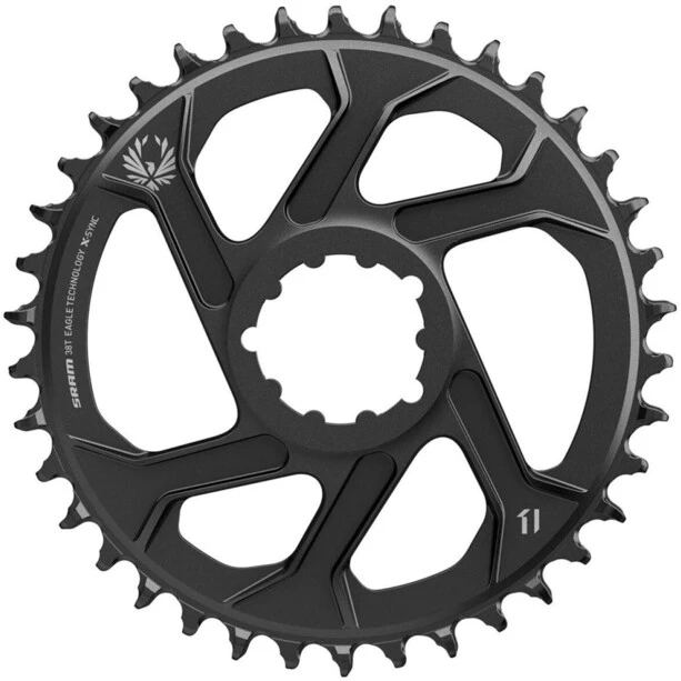 Sram Transmission X-Sync Eagle Plateau DM 12 Vitesses 6mm, Noir