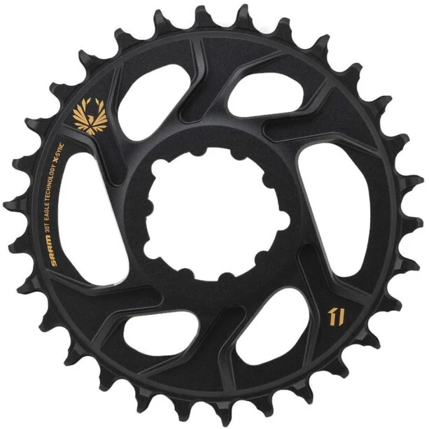 Sram Transmission X-Sync Eagle Plateau DM 12 Vitesses 6mm, Noir