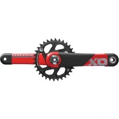 Sram Pédaliers X01 DH DUB Pédalier 32T DM, Noir/rouge