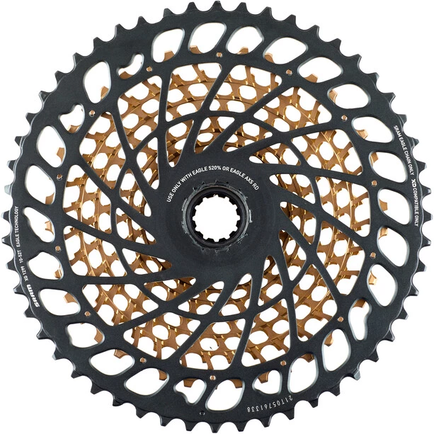 Sram Transmission XG-1299 Eagle Cassette 12 Vitesses, Marron