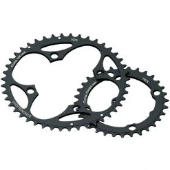 Stronglight Transmission MTB 104/64 Plateau Intérieur 2x10 Vitesses, Noir