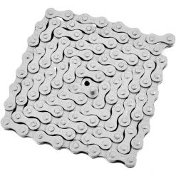 Sunrace Transmission CNS22 Chaîne 1 Vitesse 112 Maillons De Chaîne, Gris