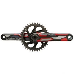 Truvativ Pédaliers Desc Eagle DH CoLab Troy Lee Designs Pédalier 36T DM, Noir
