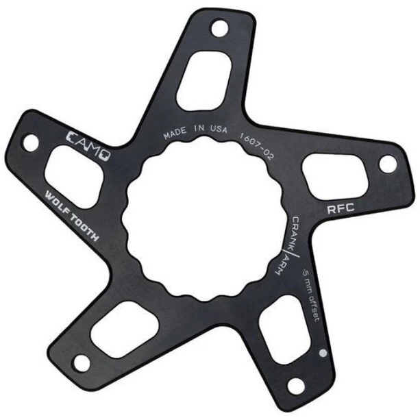 Wolf-tooth Transmission CAMO Spider DM Race Face Cinch M5, Noir