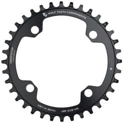Wolf-tooth Transmission Plateau 12 Vitesses Ø104mm BCD Shimano, Noir
