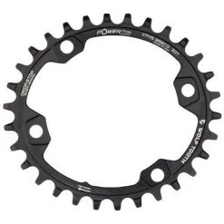 Wolf-tooth Transmission Plateau Oval Ø96mm BCD Shimano M8000, Noir